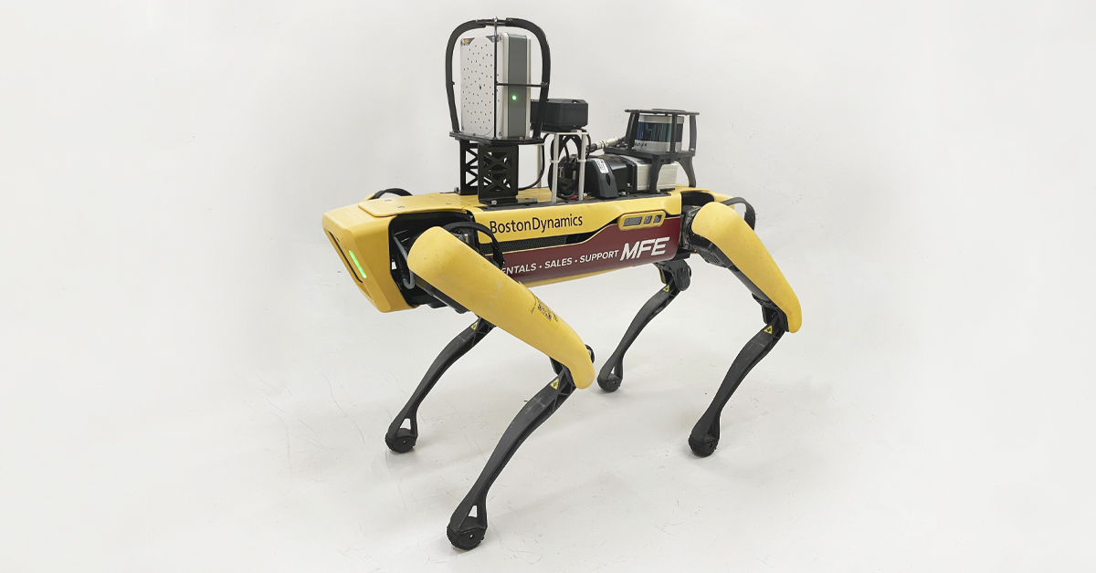 Teledyne FLIR Defense Teams with MFE Inspection Solutions to Integrate MUVE C360 Chemical Hazard Sensor on Drones Boston Dynamics' Robot | Teledyne FLIR