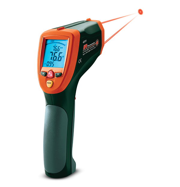 IDEAL Digital Single Targeting Laser Infrared Thermometer in the Infrared  Thermometer department at