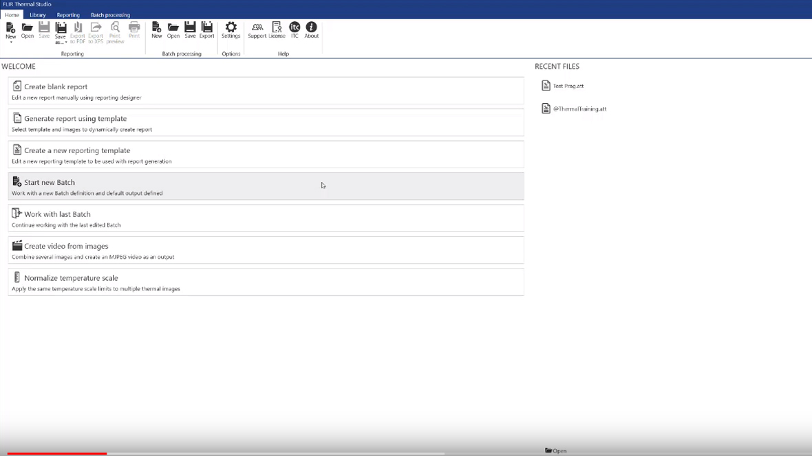 FLIR Thermal Studio - How to use Rapid Report